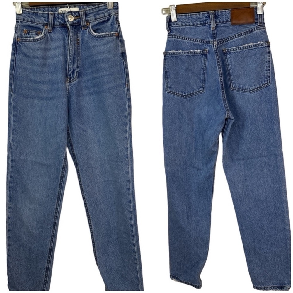 ZARA THE 90's MOM FIT JEANS Women's Size 0
